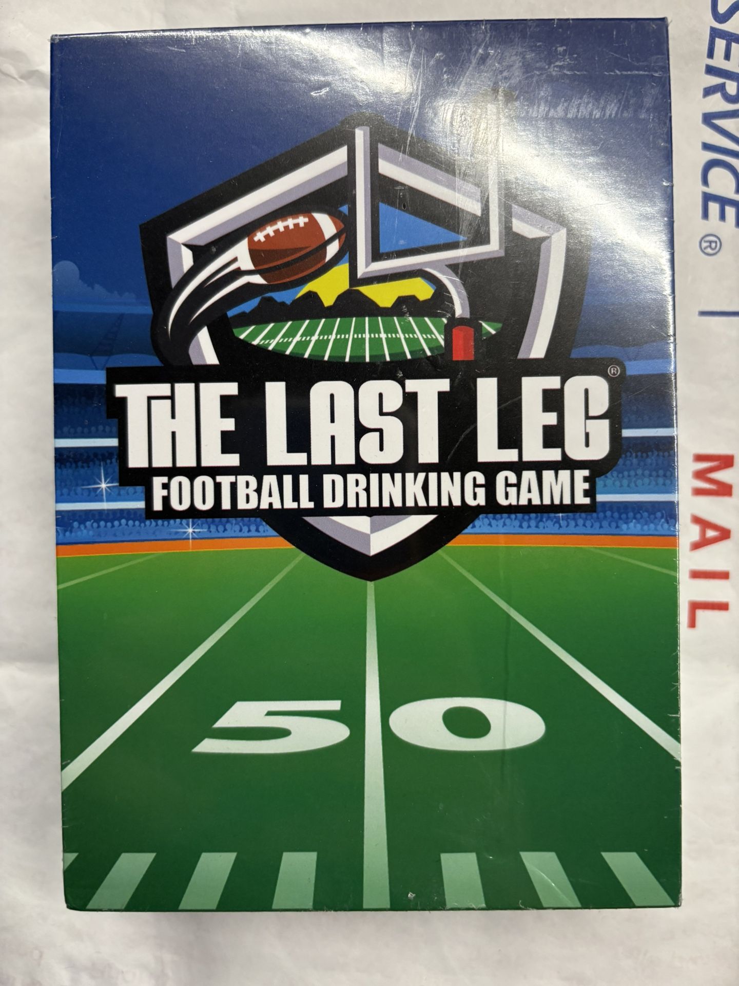 NEW SEALED The Last Leg Football Drinking Game-100 Unique Cards