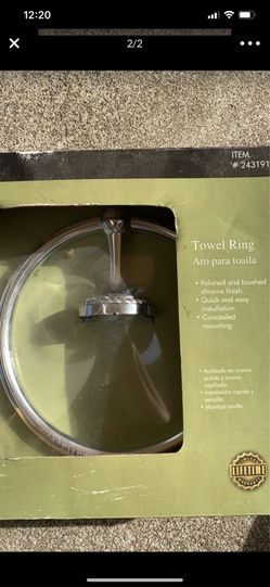 Towel ring