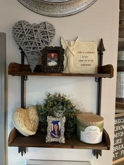 Rustic Arrow Shelf