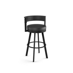 Amisco Browser 26" Swivel Counter Height Barstool