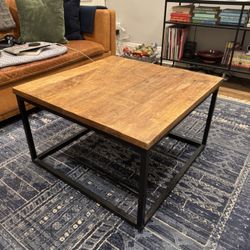 Solid Wood Coffee Table 
