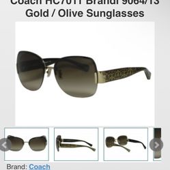 Coach Brandi Sunglasses 