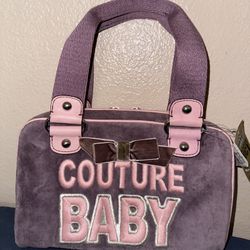 NWT VTG Y2K Juicy Couture “Couture Baby” Velour Diaper Hand Bag EXTREMELY RARE!