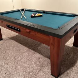 Interchangeable Pool Table & Air Hockey Table