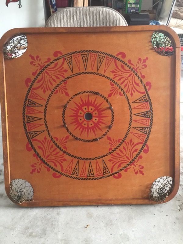 Vintage Carrom Board Game