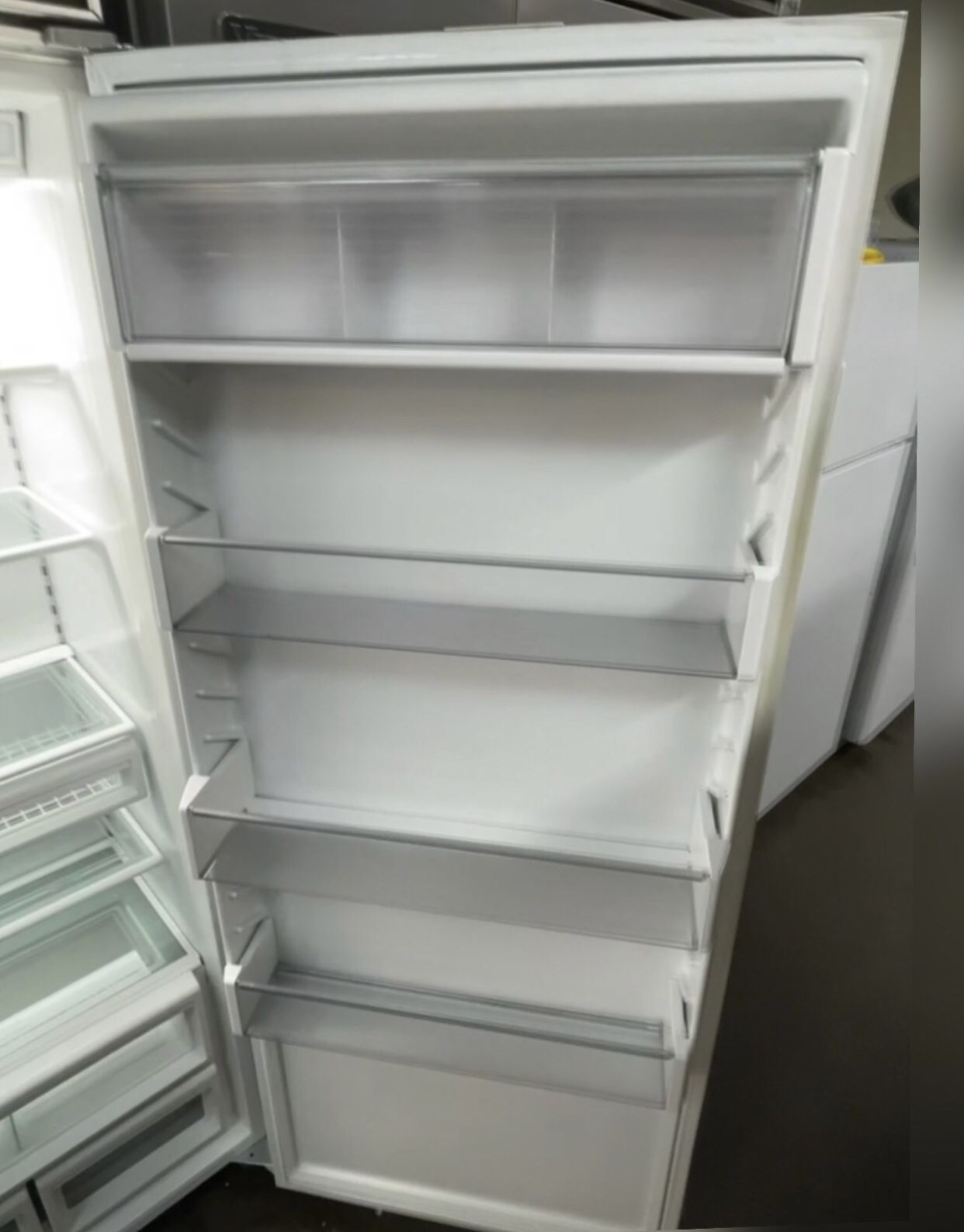 Sub Zero 48” Stainless Steel Built In Side By Side Refrigerator