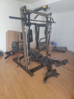 Nautilus Smith Machine SUPOER LOADED