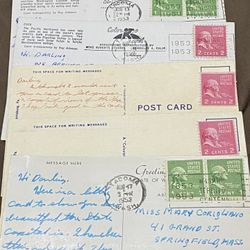 Vintage Us Postals tamps 🌠