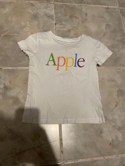 Vintage Y2K Apple Computers Baby Toddler T-Shirt SZ 2T (RARE)