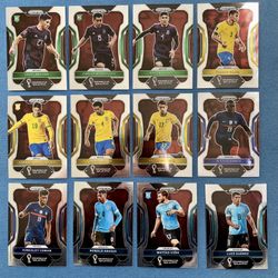 Qatar World Cup Prizm Card Lot