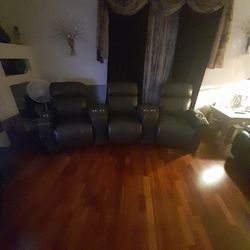 3 pc home theater seats set