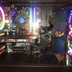 I5 9400f, Geforce 1660 Super, Corsair 8gb  Ram 