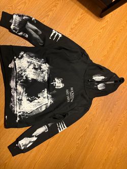 Rockstar Official Filip Black Graphic Hoodie