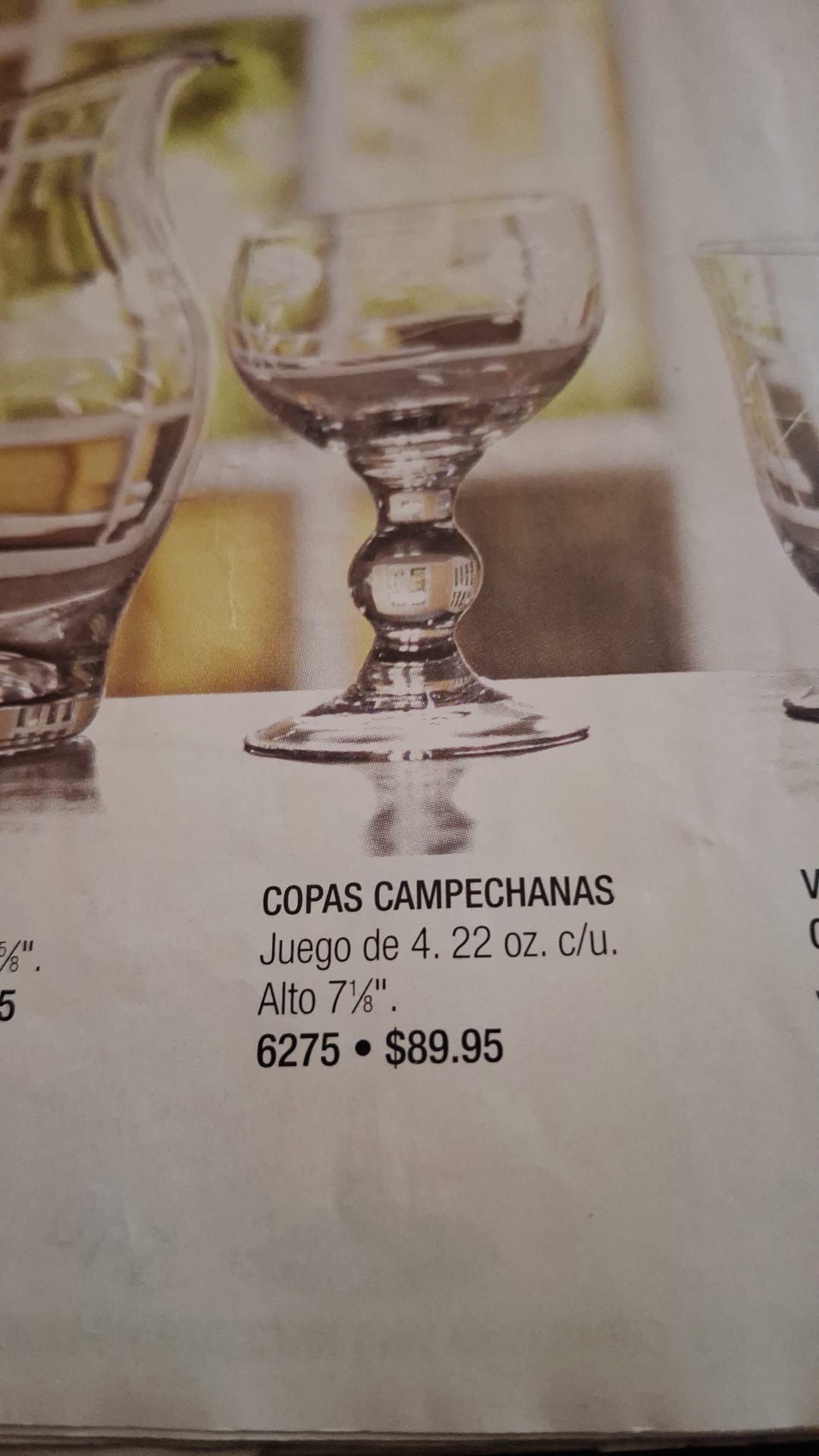 Copas Campechanas Juego De 4
