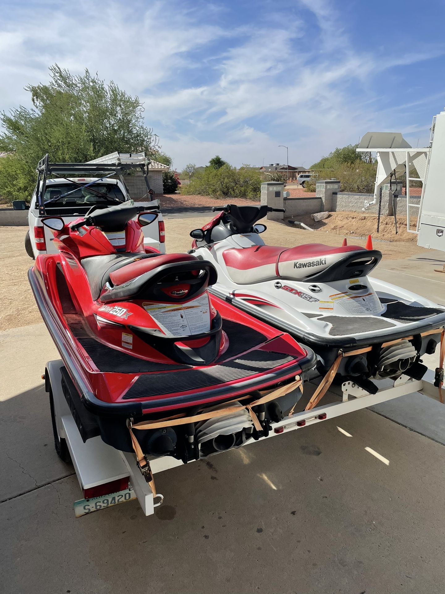 Kawasaki Jet Ski Pair 4 FOUR STROKE for Sale in Phoenix, AZ OfferUp