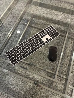 Apple Keyboard(Numeric pad) + Mice: Black/Silver