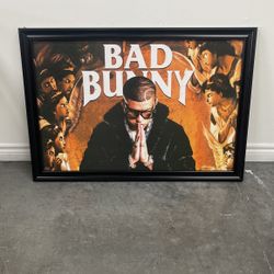 Bad Bunny Picture Frame 
