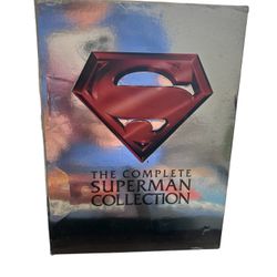 Complete Superman Collection (DVD, 2001, 4-Disc Set) Complete/CIB! Mint Discs!   This 4-disc set includes all the Superman movies, featuring Gene Hack