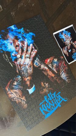 Wiz Khalifa Framed Puzzle