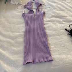 Purple Medium Women Dress