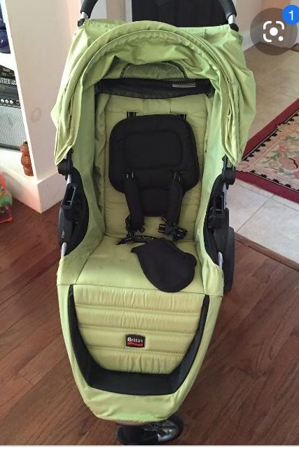 Britax b-agile stroller with adapter
