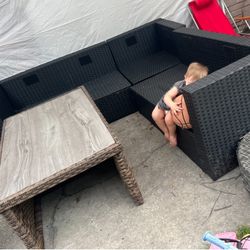 Patio Sectional Good Condition