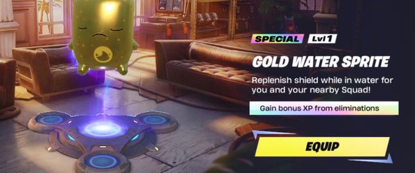 GOLD WATER SPRITE