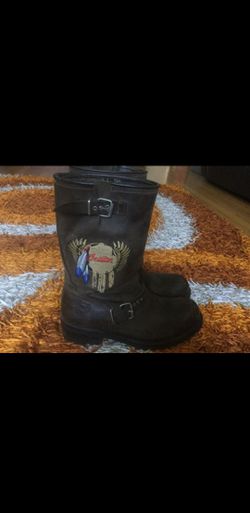 Like new Indian Motorcycle leather boots size 11.