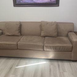Fabric Sofa With Love Seat