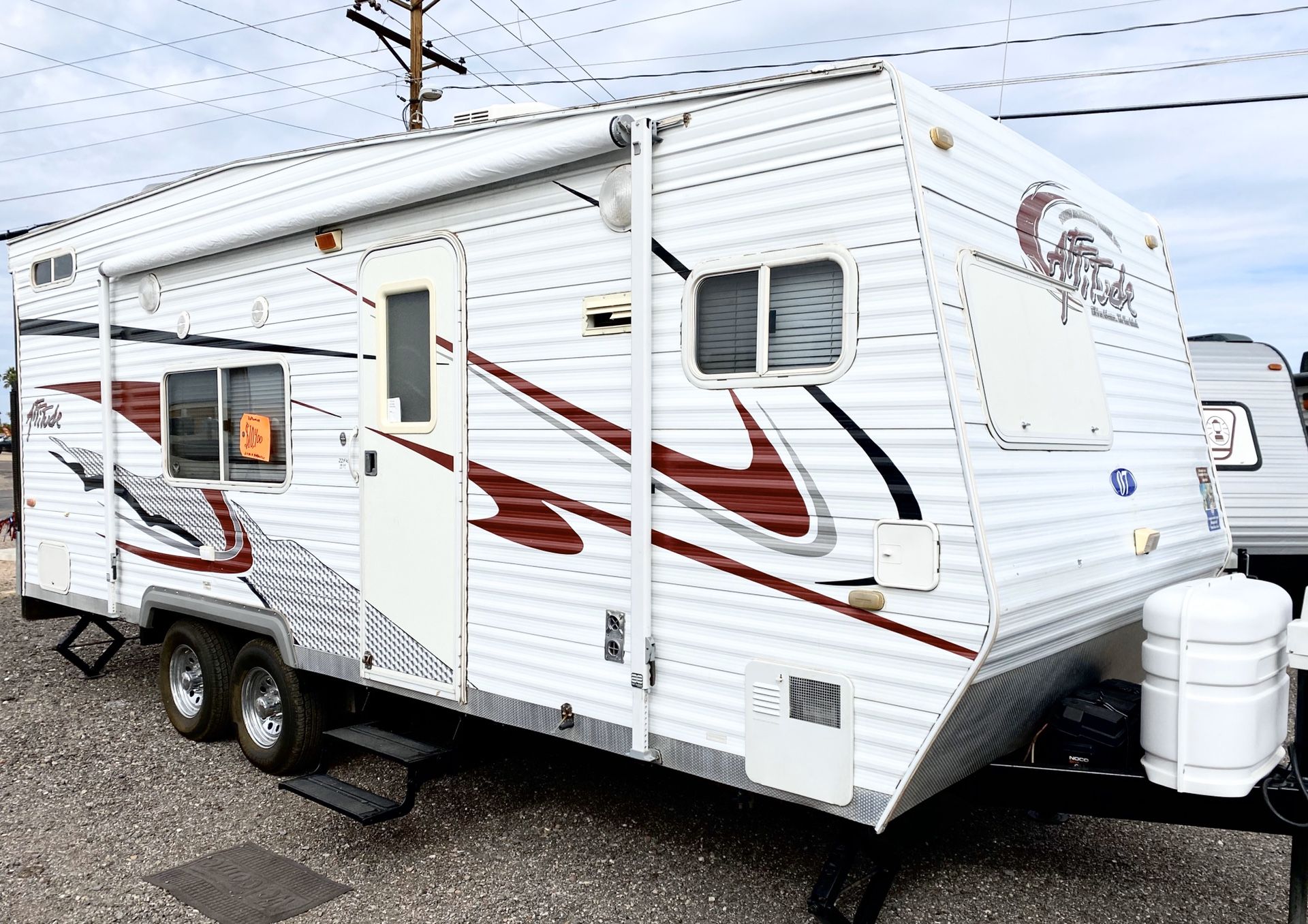 2007 Eclipse attitude 23ft Small Toy Hauler $10400 trailer camper