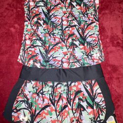 New Under Armour Tank And Short Set Size Medium 