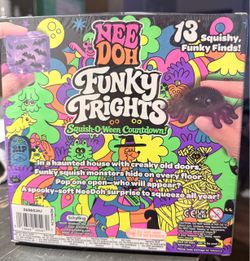 Nee Doh Funky Frights Squish-O-Ween Countdown Set