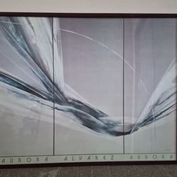 Large Framed Elba Alvarez Print