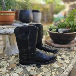 Mens Justin Roper Leather Boots 10.5 EE