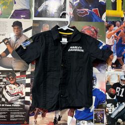 Baby Harley Davidson Button Up 2T 3T
