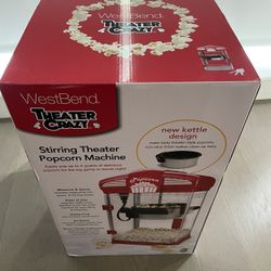 West Bend Popcorn Machine (final Price)