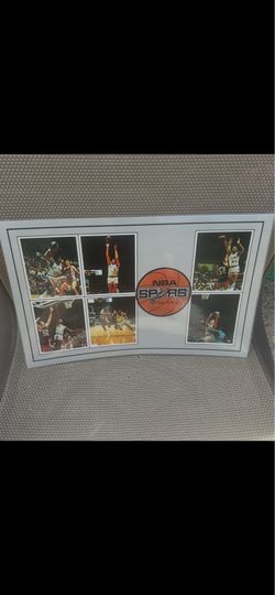 Spurs 1976 laminated placemat /poster
