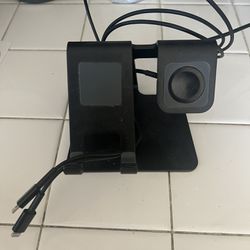Apple Phone, Watch And AirPod dock Station