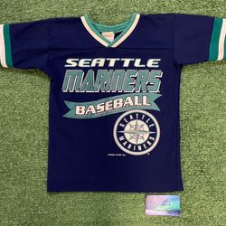 Vintage 2000s Seattle Mariners mesh tee