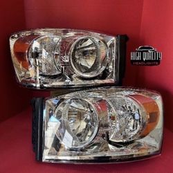 Dodge Ram 2006. 2008 headlights.