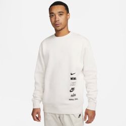 Nike Club Fleece+ Men's Brushed-Back Crew
