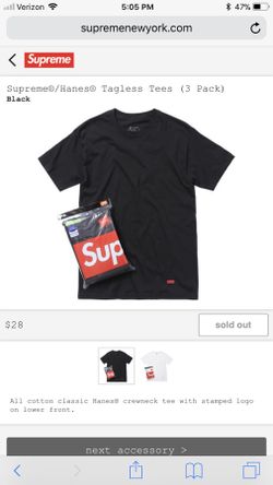 3 Hanes supreme tees