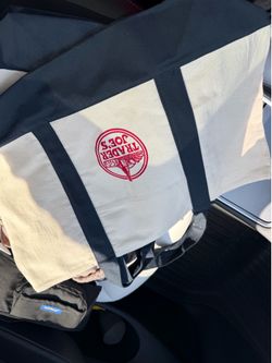 Trader joes bag navy blue