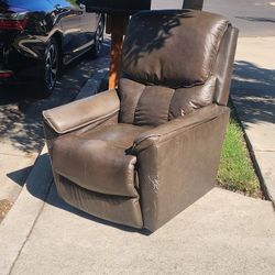 Free Leather Recliner