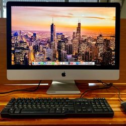  iMac 27” 5K Retina 2019 3.7Ghz i5 16GB RAM 500GB SSD Radeon Pro 580X 8GB V-Ram Chipped Glass