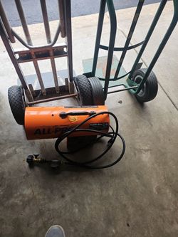HEATER AND 2 DOLLY