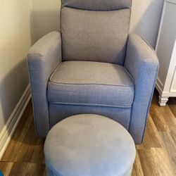 Nursery Chair & Ottoman