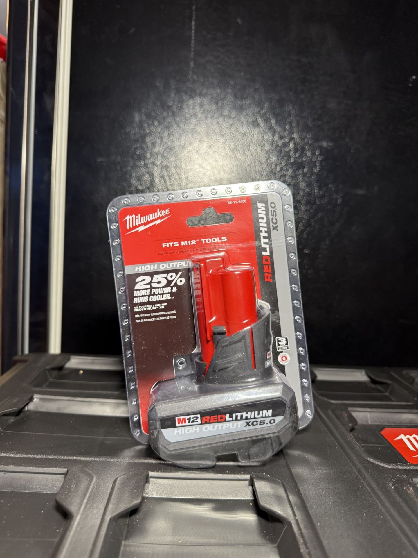 M12 12-Volt Lithium-Ion XC High Output 5.0 Ah Battery Pack