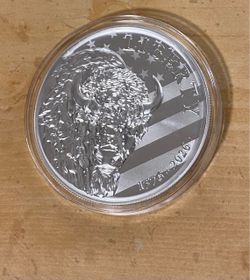 Silver Buffalo coin 250th anniversary