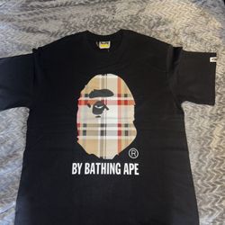 Men’s Burberry  And BAPE Shirt